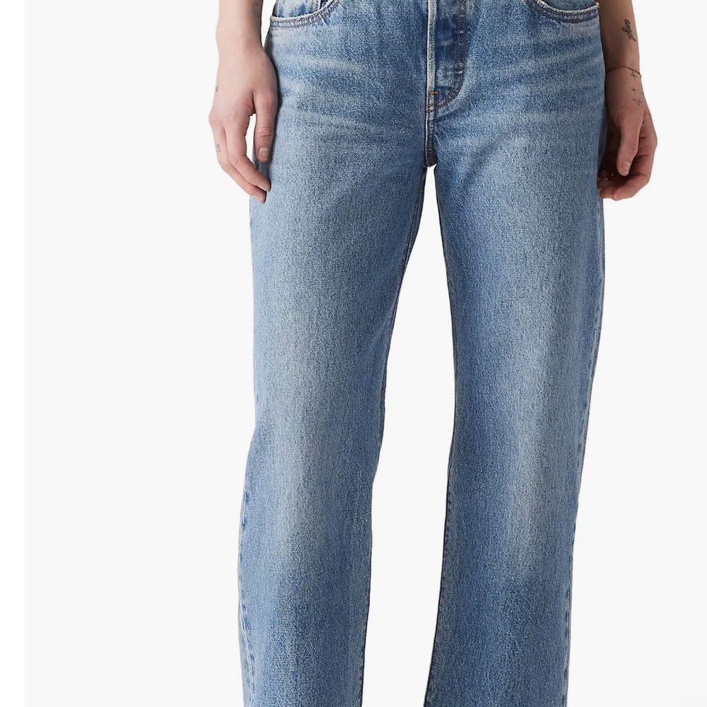 Levi’s 90’s straight ankle jeans
